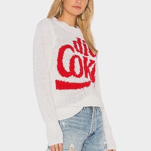 NWT ~ WILDFOX Diet Coke Knit Sweater